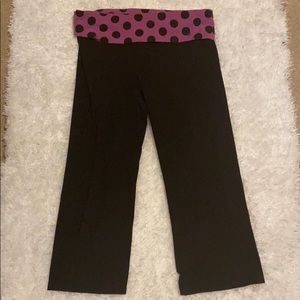 VS Pink Bootcut Capris (Y2K inspired)